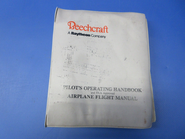 Beech Bonanza N35 & P35 Pilot's Operating Handbook P/N 35-590094-7A3 (0624-1245)