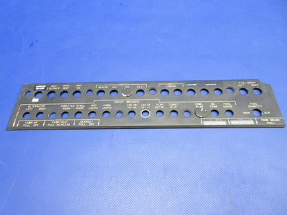 Beech D95A Travel Air Instrument Switch Sub Panel P/N 96-324034-7 (0326-737)0