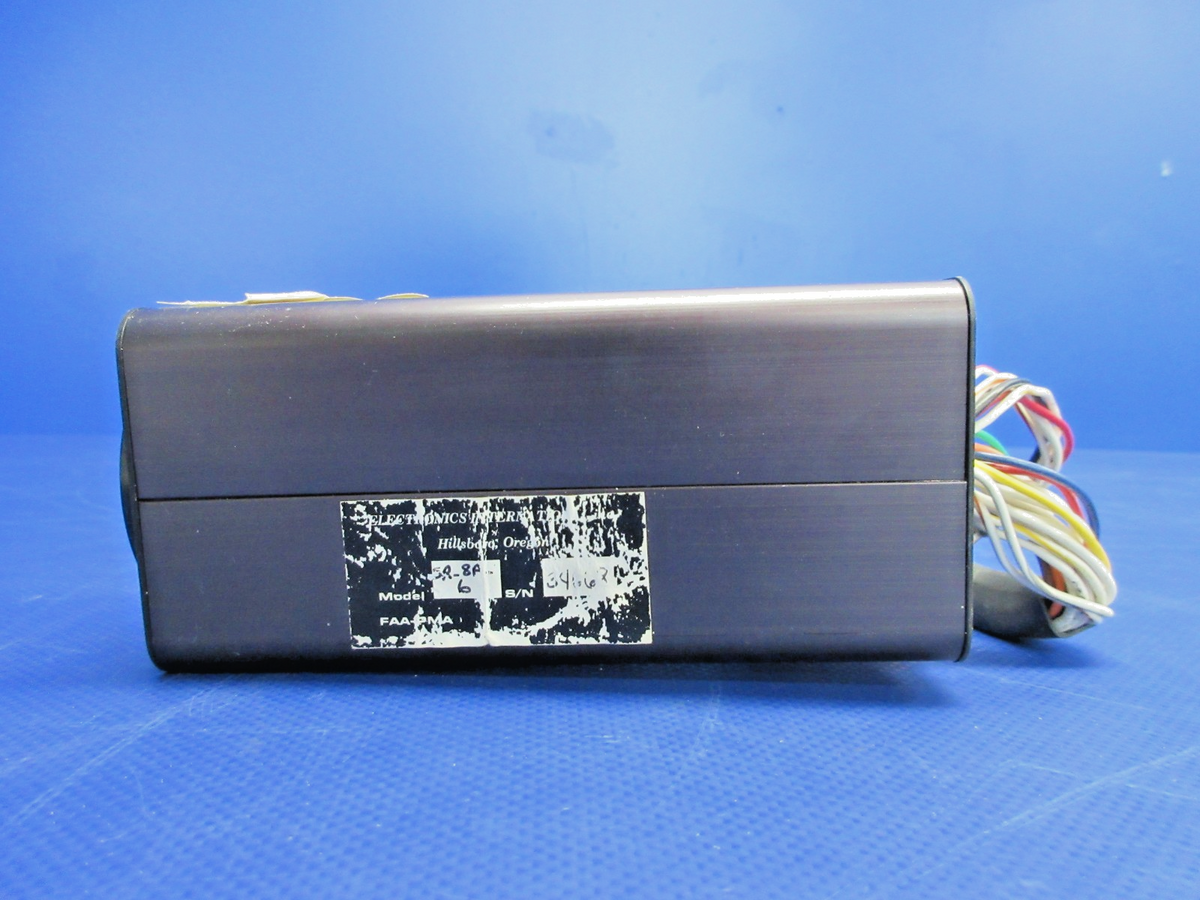 Electronics International EGT Indicator w/Connector P/N SR-8 TESTED (0926-893)4