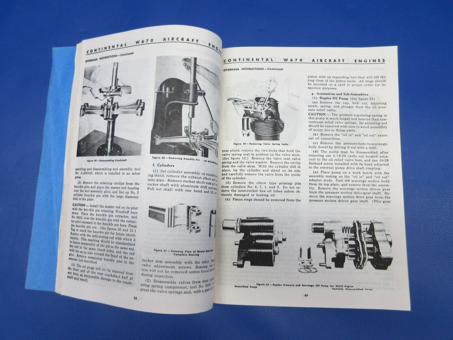 Continental W-670 Series Overhaul Manual and Parts Catalog (0324-1281)