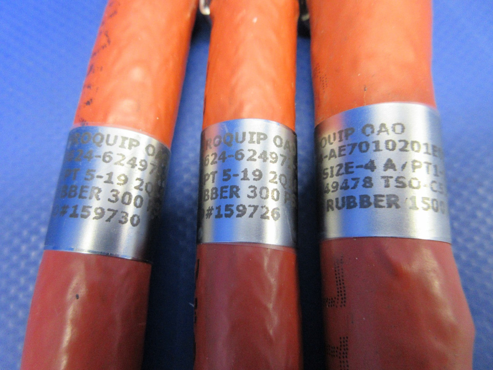 Aeroquip Hoses LOT P/N 00624-AE7010101E0074 NOS (0326-733)12