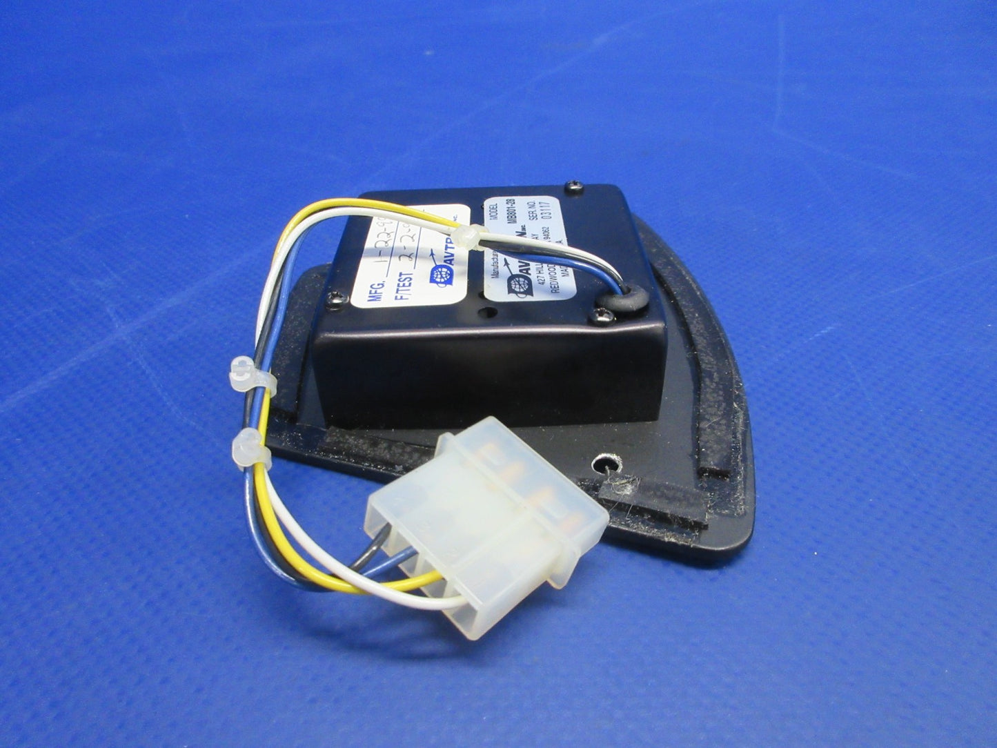 Beech Dual Yoke Davtron MB801-28 Digital Clock P/N MB801-28 TESTED (0626-896)12