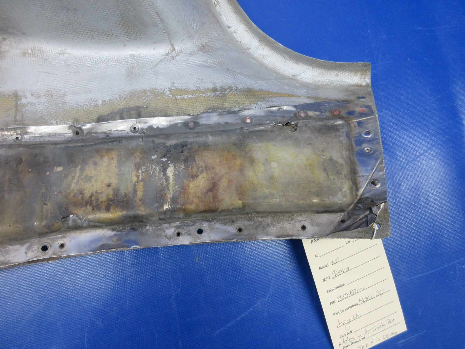 Cessna 210 Nose Cap Assembly LH P/N 1250956-1 (1223-732)12