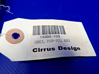 Cirrus SR20 Throttle Control Cable P/N 14392-103 NOS (0426-1294)1