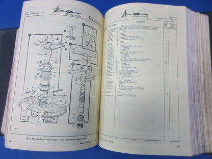Allison / Convair 340/440 Prop-Jet Convair Illustrated Parts Catalog (0824-1257)