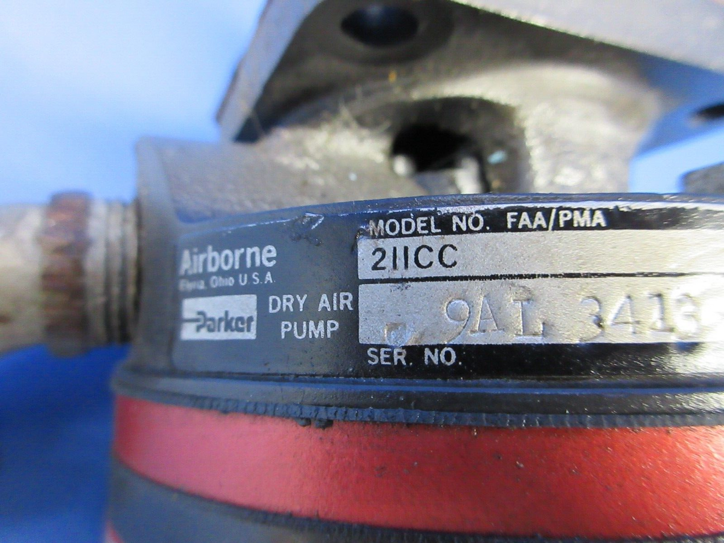 Airborne Dry Air Pump P/N 211CC CORE (0824-2084)