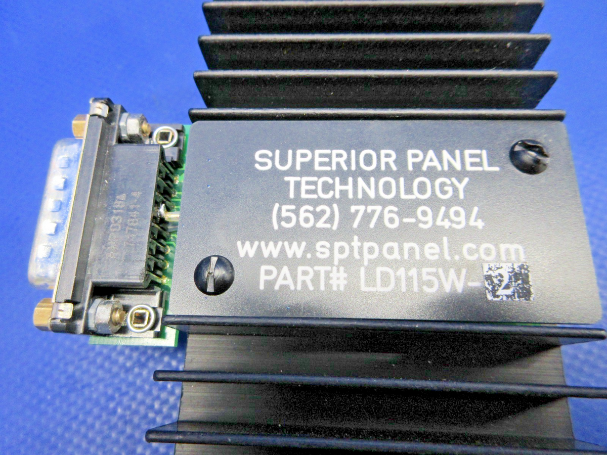 Superior Panel Solid State Dimmer w/ Switches P/N LD115W-2 WARRANTY (0926-738)8