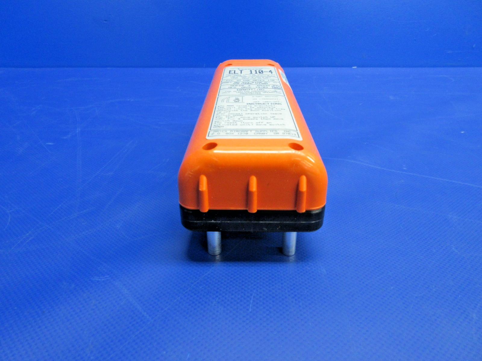 ELT 110-4 Less Battery P/N 453-0150 FOR PARTS (0326-934)6