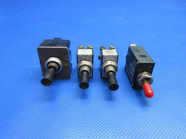 Cessna 337 / P337H Skymaster Toggle Switches P/N MS27406-1 LOT OF 11 (0724-1929)