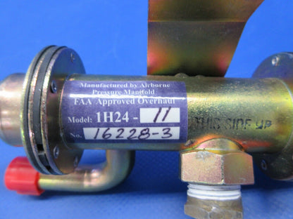 Piper PA-34-200T Seneca Airborne 1H24-11 Pressure Manifold 492-247 (0524-1222)