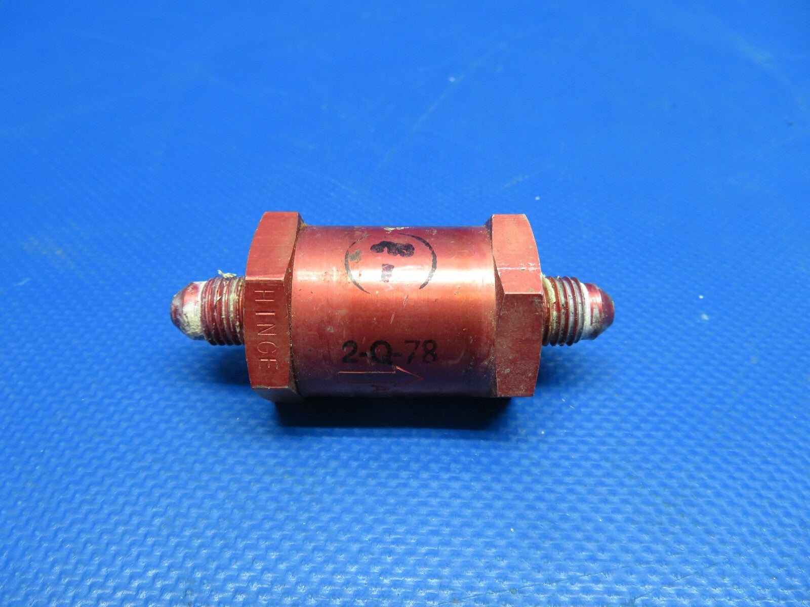 Commercial Aircraft Products Check Valve P/N 340000-2 (0219-236)4