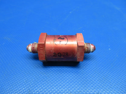 Commercial Aircraft Products Check Valve P/N 340000-2 (0219-236)4