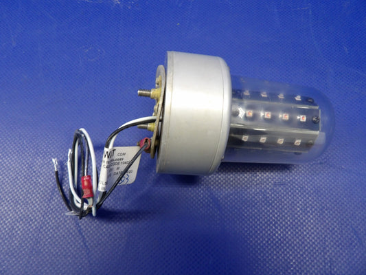 Cessna Whelen Anti-Collision Light (Red) 28V P/N 01-0771080-01 TESTED (626-1287)0