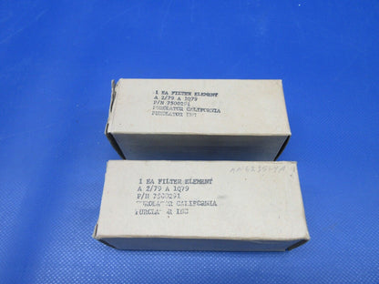 Purolator Filter Element P/N 7500291 LOT OF 2 NOS (0424-1102)