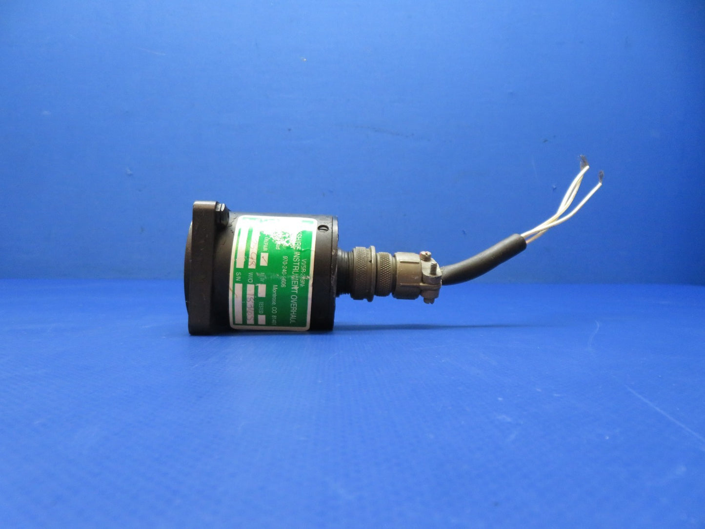 Cessna 421 Outside Air Temperature Gauge w/ Connector CM2628L1 TESTED (0326-165)3