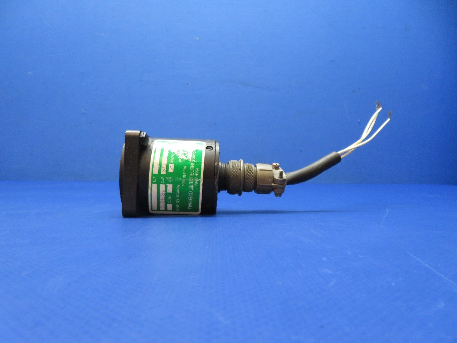 Cessna 421 Outside Air Temperature Gauge w/ Connector CM2628L1 TESTED (0326-165)3