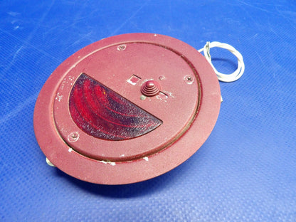 Piper Cherokee Dome Light Reflector & Panel Light P/N 572-582 TESTED (0626-1426)11