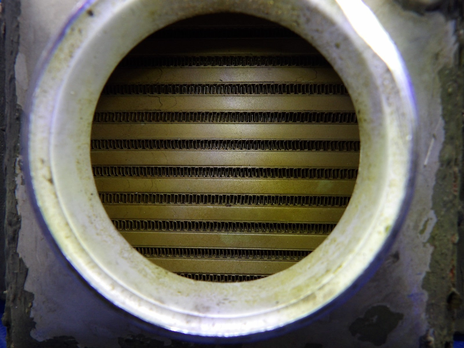 Cessna 421 Stewart-Warner Pressurization Heat Exchanger P/N 8471A (0726-1216)9