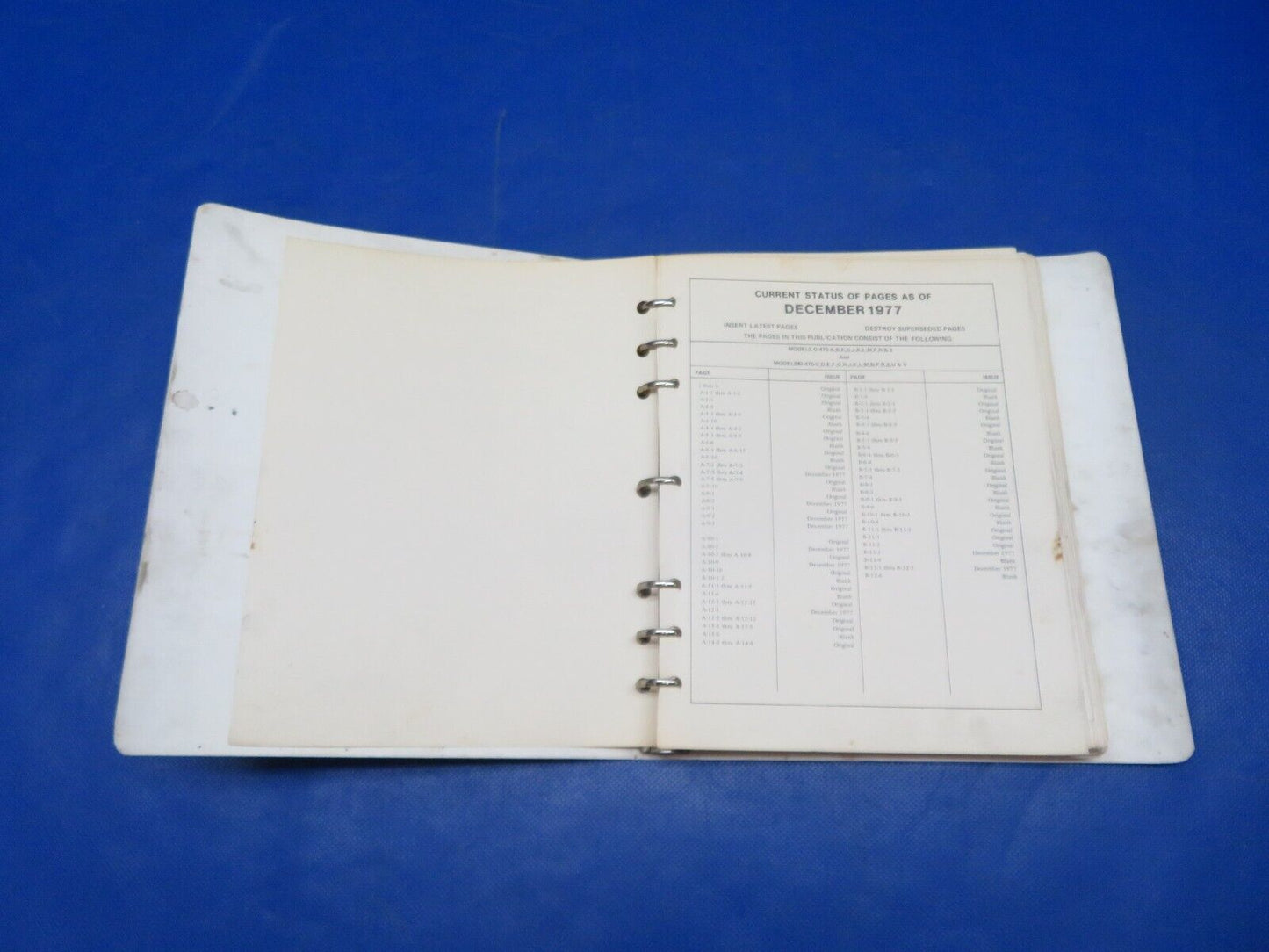 =ontinental O-470 Series Parts Catalog & Overhaul Manual P/N X-30023A (1024-198)