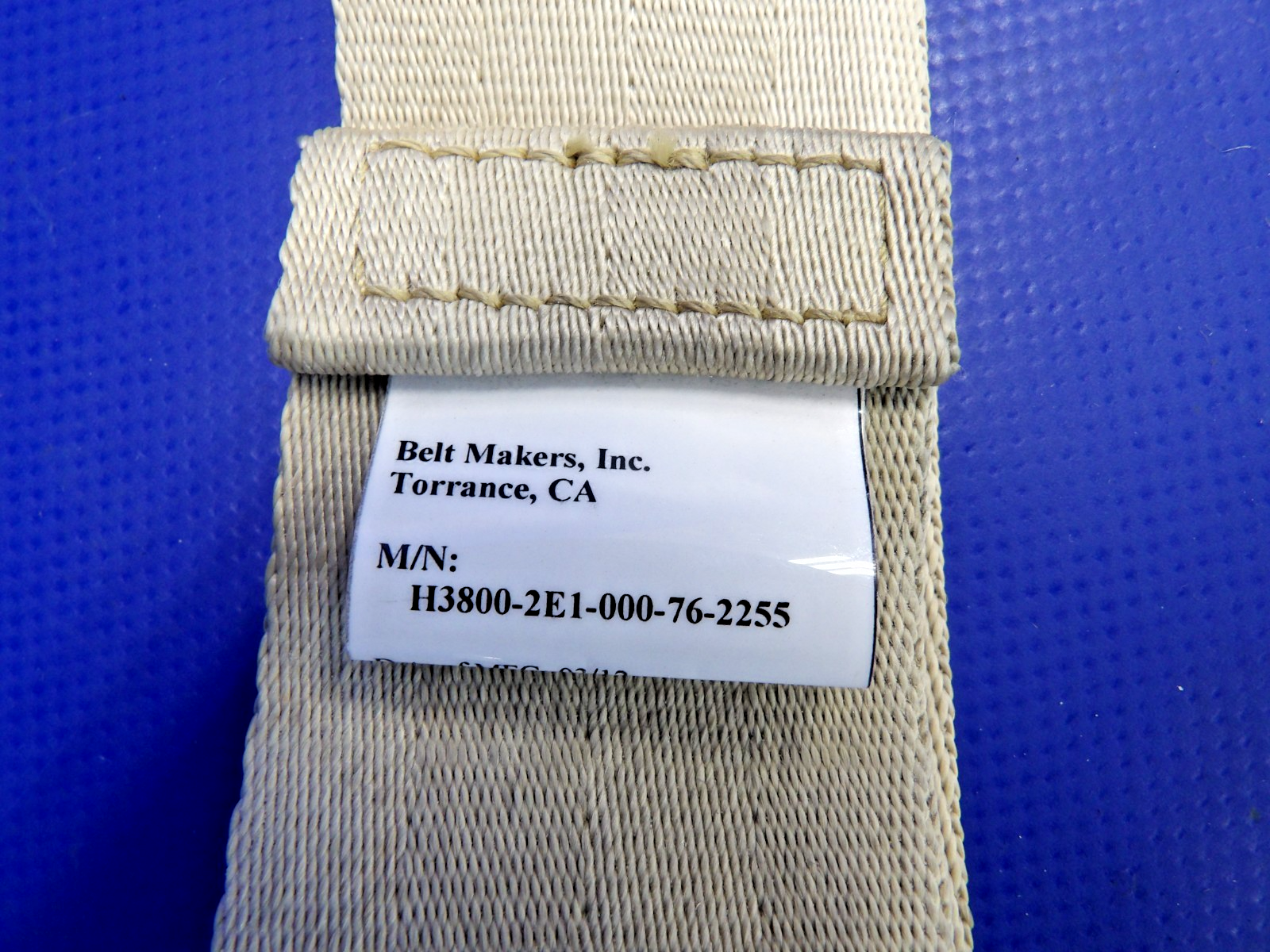 Cessna 172 / 172G American Safety Rear Seat Belt P/N 5000B2 (0326-1229)5