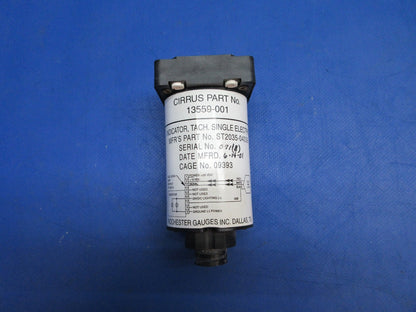 Cirrus SR-22 Rochester Electric Tachometer P/N 13559-001 WARRANTY (0923-931)2