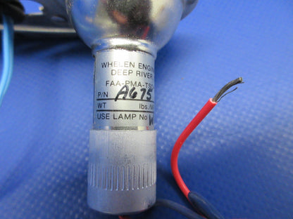 Whelen Wing Tip Strobe Light P/N A675 NOS (0426-833)6