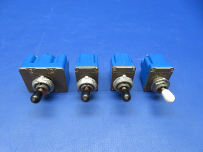 Cessna 421 Honeywell Toggle Switches P/N 2TL1-2, 4TL1-2 LOT OF 4 (0326-234)0
