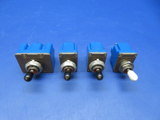 Cessna 421 Honeywell Toggle Switches P/N 2TL1-2, 4TL1-2 LOT OF 4 (0326-234)0