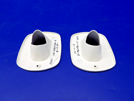 Beech King Air Cabin Door Escutcheon P/N 101-430236-3 LOT OF 2 NOS (0426-1391)0