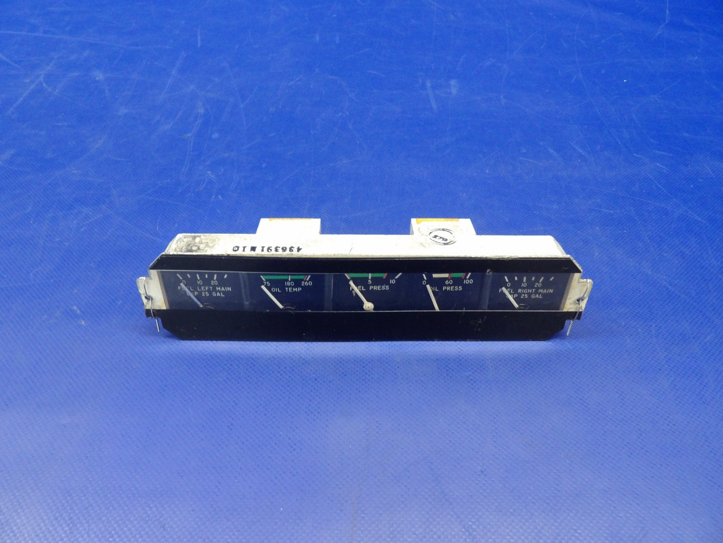 Piper Cherokee Instrument Gauge Cluster P/N 95241-07 WARRANTY (0726-1232)1