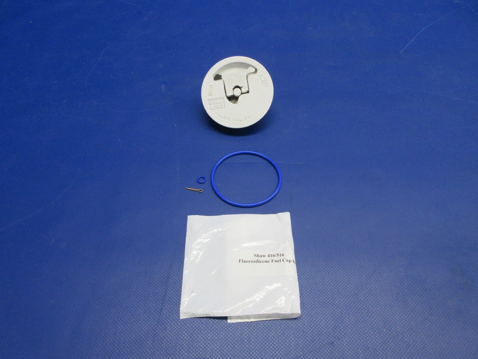 Cessna 310 / 310I Shaw Aero Fuel Cap w/ New Seal Kit P/N 99321 (0326-884)0