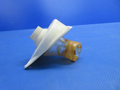 Beech C24R Sierra Airvent Plenum & Escutcheon LH P/N 169-554018-1 (0524-1838)