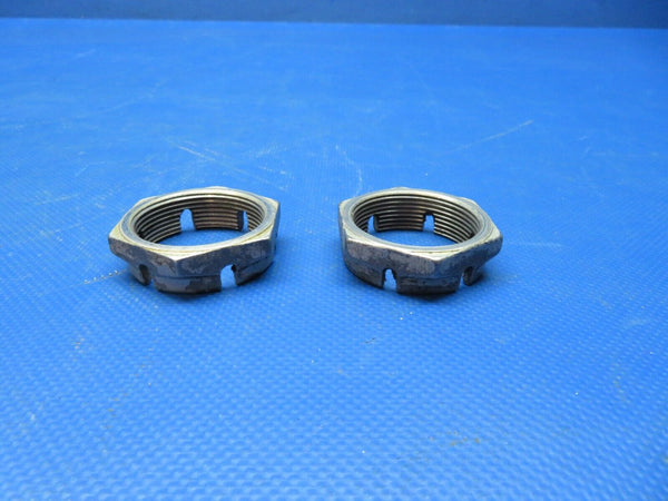 =Beech C24R Sierra MG Axle Nut 1-3/4" P/N AN7502-24 LOT OF 2 (0524-1180)