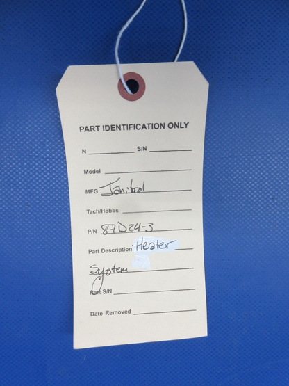 Janitrol Heater System 24V P/N 87D24-3 TESTED (0324-701)