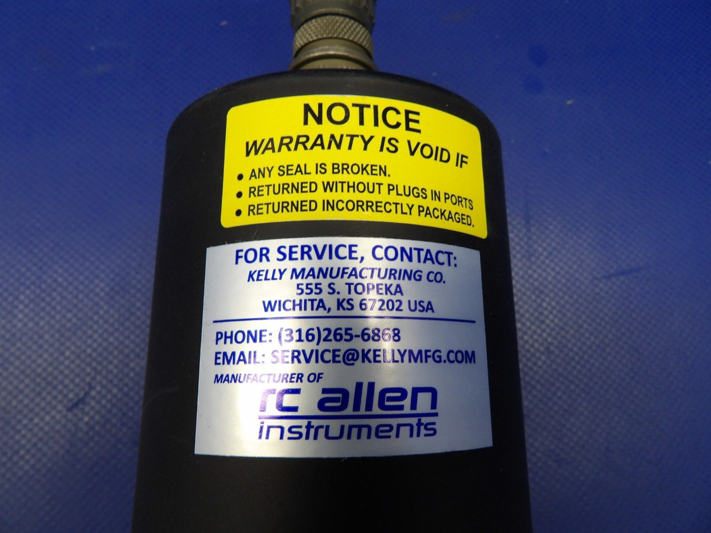 Diamond R.C. Allen Turn Coordinator 11-30V P/N RCA82A-11 TESTED (0626-1466)11