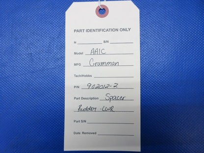 Grumman AA1C Spacer Rudder - LWR P/N 902012-2 (1024-1377)