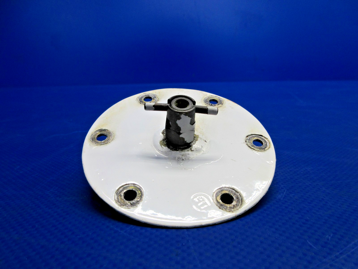 Piper PA-31T1 Cheyenne Fuel Drain Valve Plate P/N 40549-02 (0526-965)3