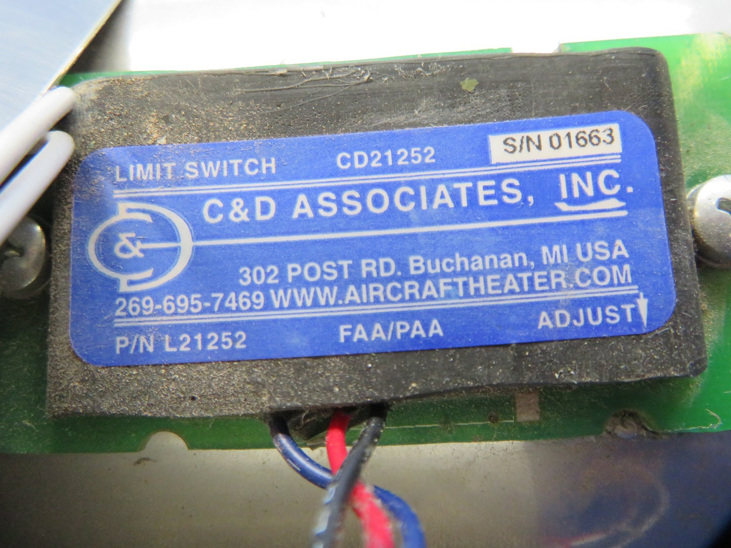 Cessna C&D Associates Aircraft Combustion Heater 24v CD14025-1 TESTED (0326-201)4