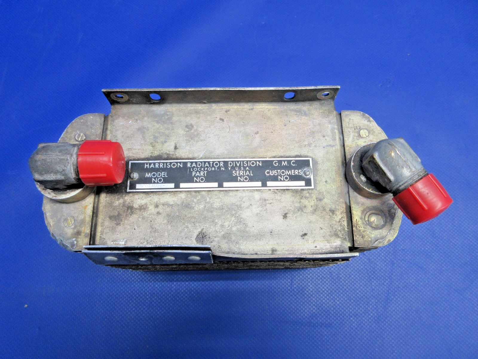 Beech Harrison Radiator AP07AU06-03 Oil Cooler P/N 8526250 CORE (0326-755)1
