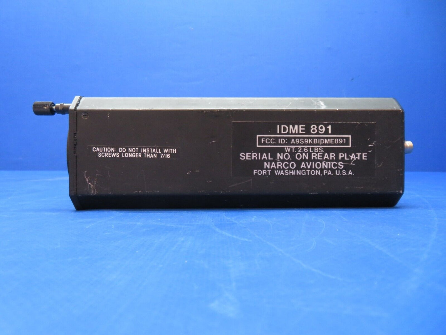 Narco VOR /LOC/ Glidescope Indicator P/N IDME891 w/ Warranty (0623-512)