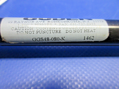 Guden Cabin Door Gas Spring P/N GGS48-080-K (0326-943)6