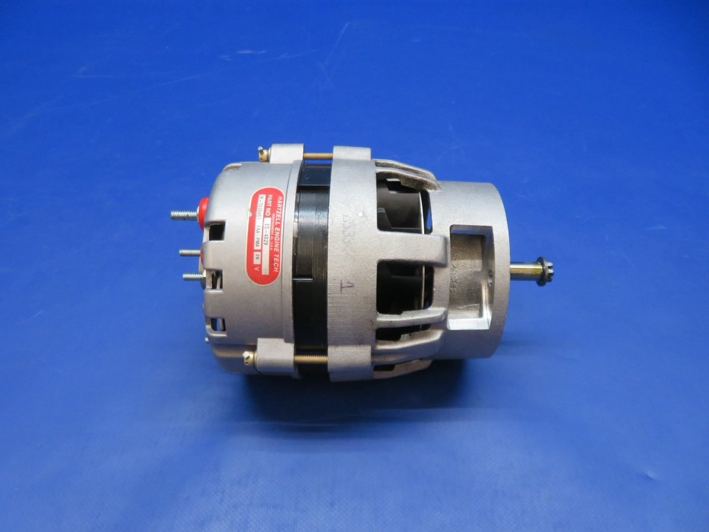 Hartzell Alternator 28V P/N ES-4029, 653344, 653344-1 TESTED (0226-440)0