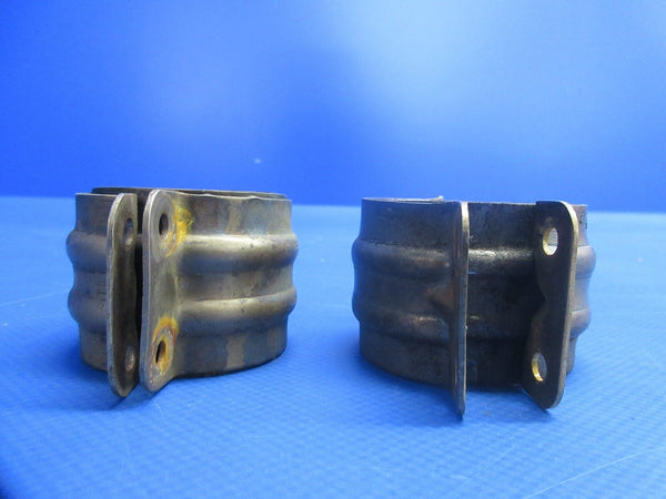 Beech C23 Sundowner Exhaust Riser Clamp P/N 1250860-29 LOT OF 2 (0724-944)