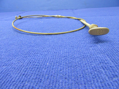 Beech Baron 95-B55 Heater Iris Valve Control 72" P/N 95-550002-33 (1121-541)2