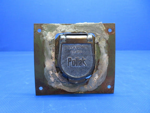 Piper Pollack Power Connector Socket Assy P/N 62355-08 TESTED (0524-1580)