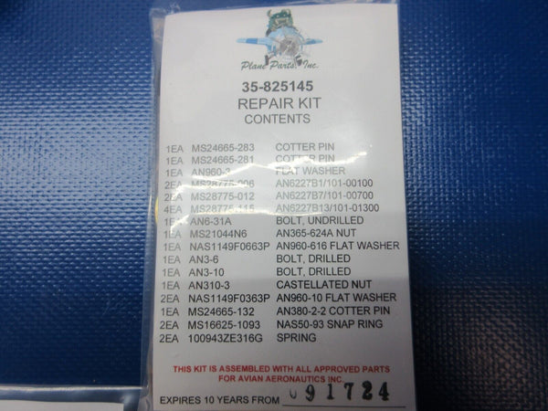 Beech Housing - Shimmy Dampener w/ Repair Kit P/N 35-825146 REBUILT (1224-1348)