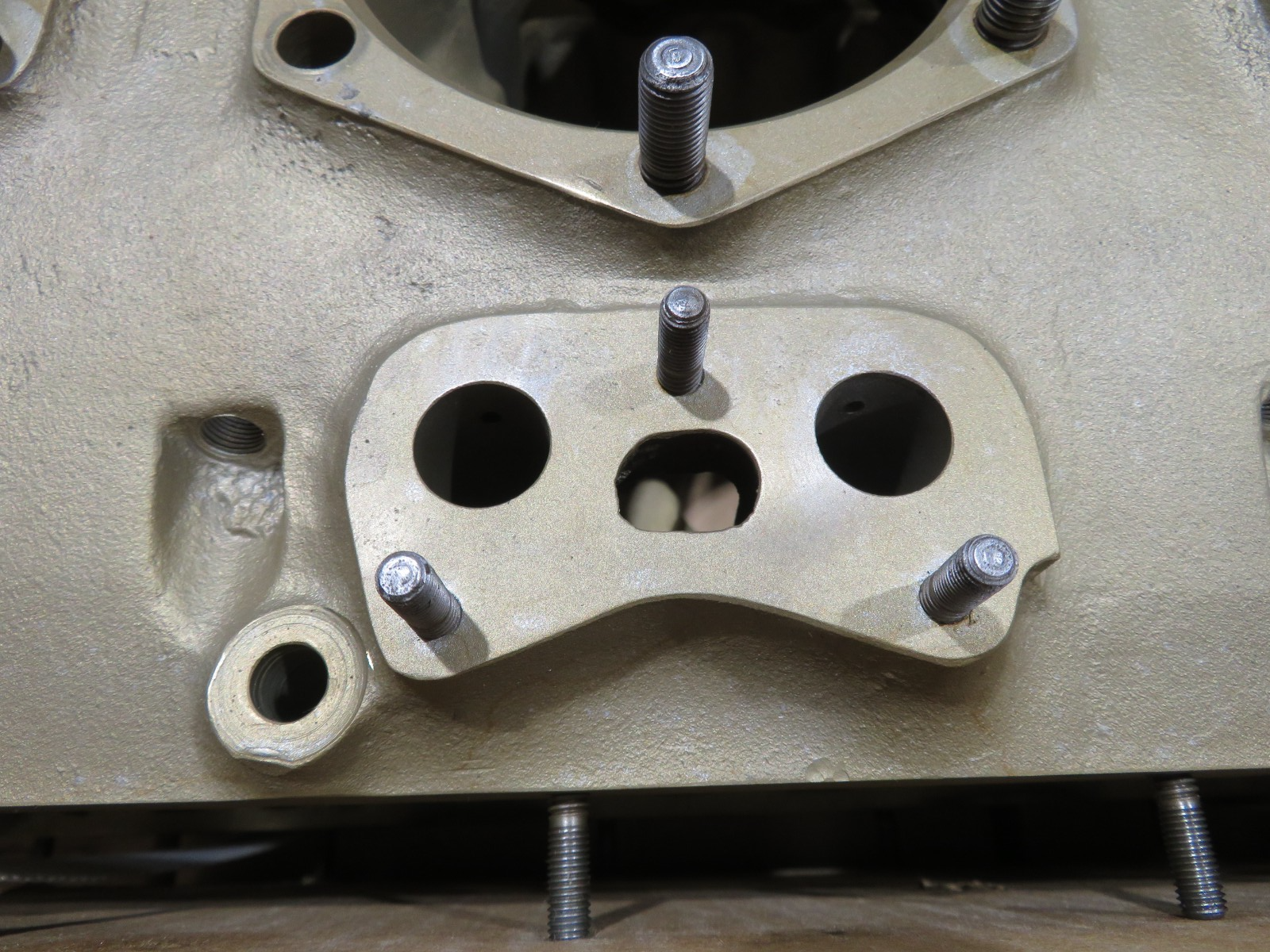 Continental O-300-D Crankcase P/N 530836, 530837 REPAIRED w/ 8130 (0326-1768)6