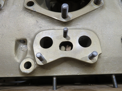 Continental O-300-D Crankcase P/N 530836, 530837 REPAIRED w/ 8130 (0326-1768)6