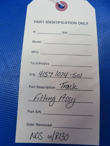 Track Filling Assy P/N 41571074-501 NOS w/ 8130 (0824-1723)