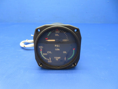 Cessna 421 Garwin 3-in-1 Engine Gauge P/N 22-804-017-1 WARRANTY (0326-213)0